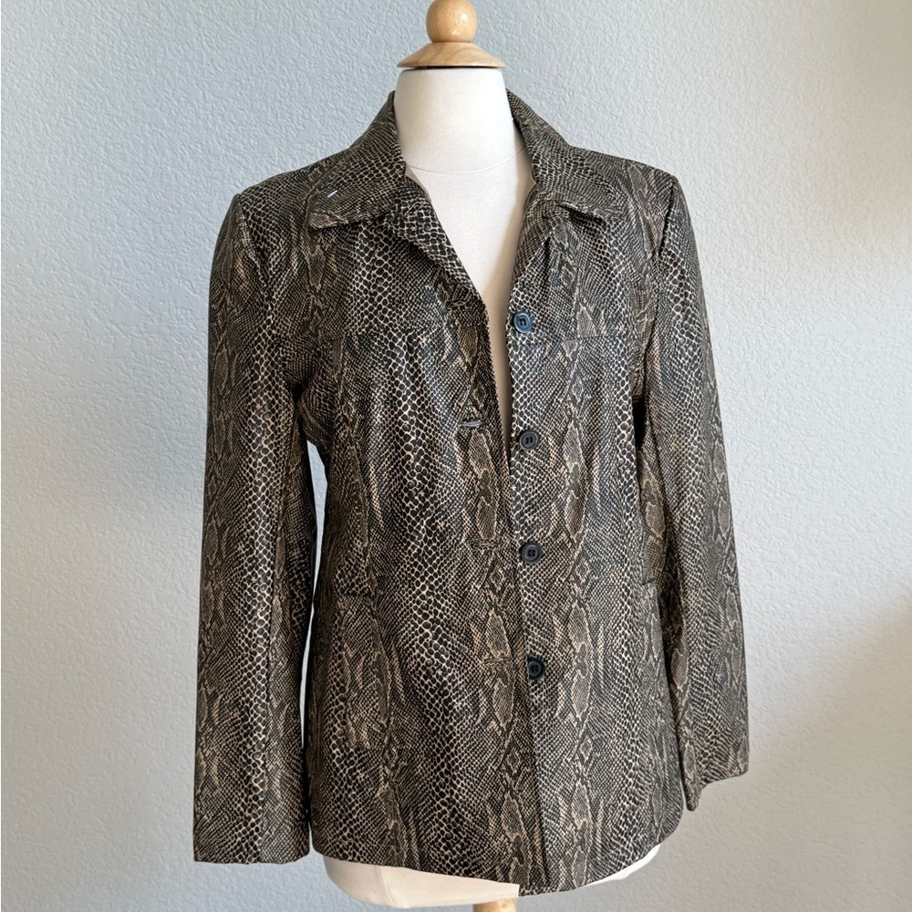 Dollhouse | 90s Snake print Outerwear Jacket